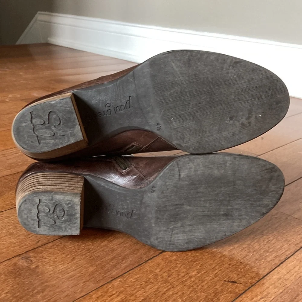 Paul Green Leather Ankle Boot - 6.5 - Picture 10 of 13